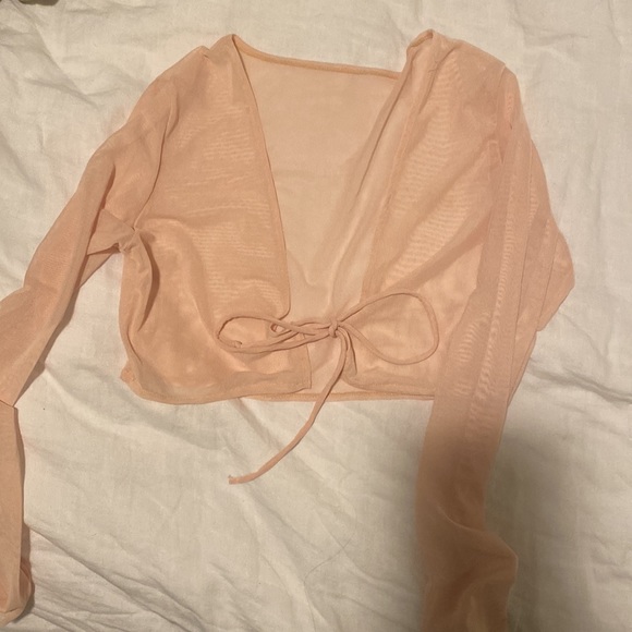 Pink swimsuit coverup - Picture 3 of 3